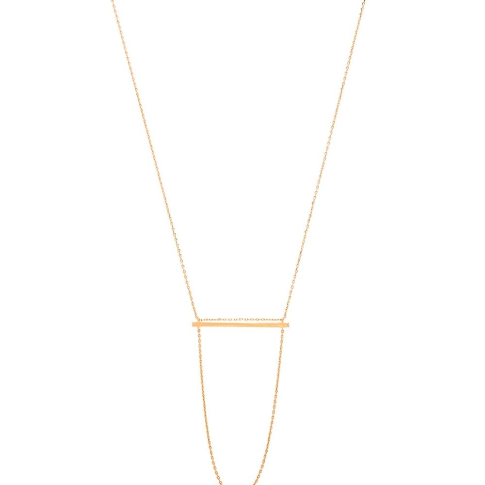 MELANIE AULD | Waterfall Necklace Silver